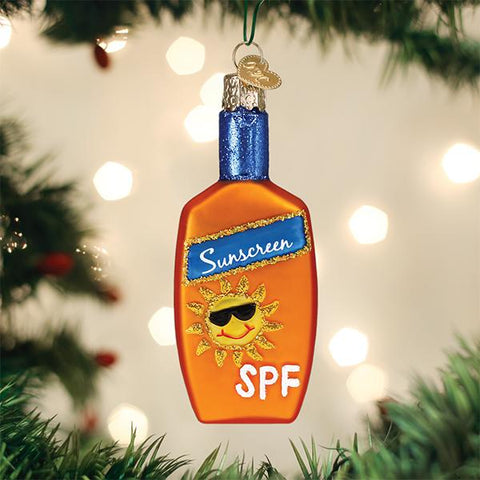 Sunscreen Ornaments