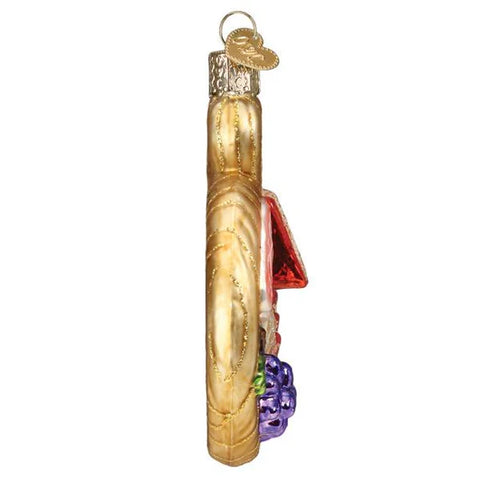 Charcuterie Board Ornament, 4.25"