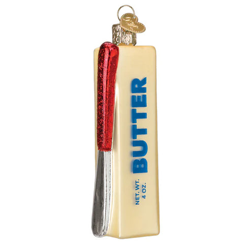 Stick of Butter Ornament, 4.5"