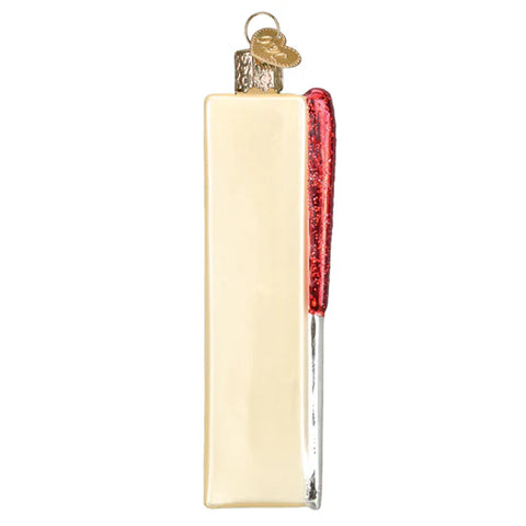 Stick of Butter Ornament, 4.5"