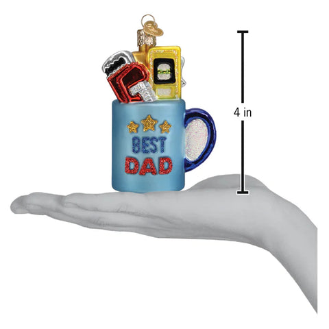 Best Dad Mug Ornament