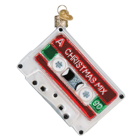 Christmas Mixtape Ornament, 4"