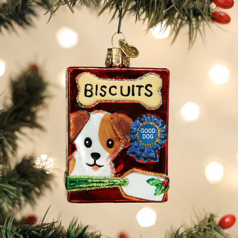 Doggy Treats Ornament, 3.25"