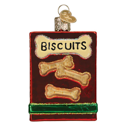 Doggy Treats Ornament, 3.25"
