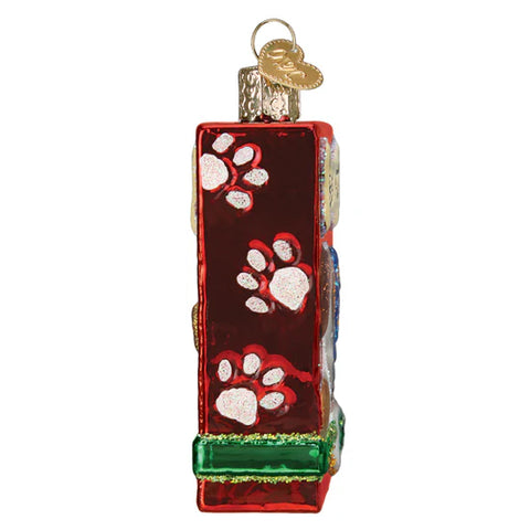 Doggy Treats Ornament, 3.25"