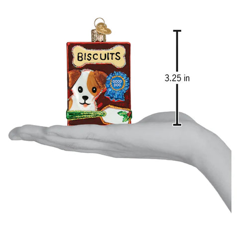 Doggy Treats Ornament, 3.25"