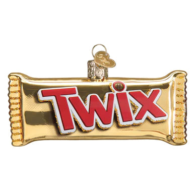 Twix Glass Ornament