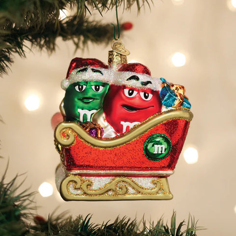 M&M's in Sleigh