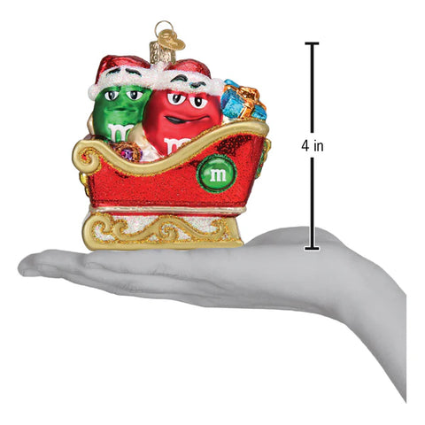 M&M's in Sleigh