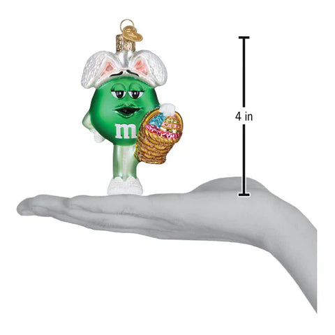 M&M's Green Easter Ornament