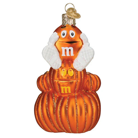 M&M's Orange AutumnOrnament