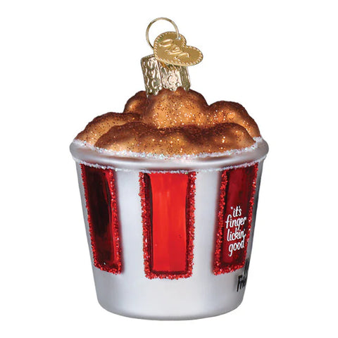 KFC Bucket Of Chicken Ornament, 2.75"