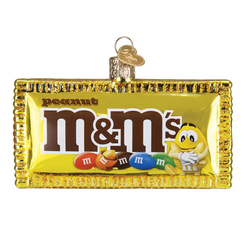 Peanut M&M's Ornament, 4"