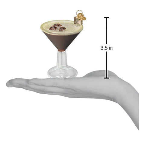 Espresso Martini Ornament, 3.5"