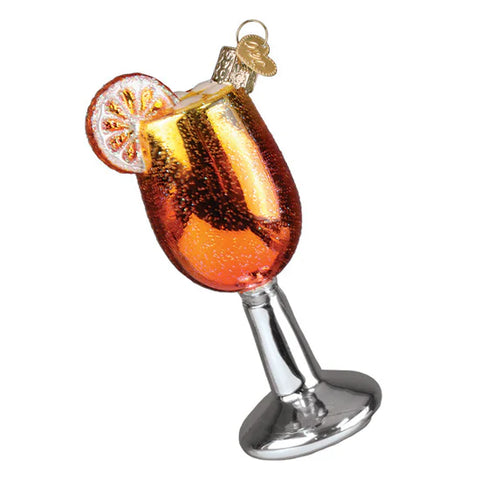 Aperol Spritz Ornament, 4.25"