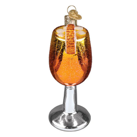 Aperol Spritz Ornament, 4.25"