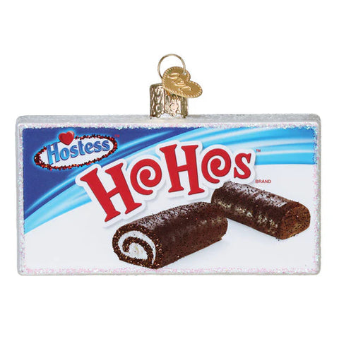 Hostess HoHos Box Ornament, 3.25"