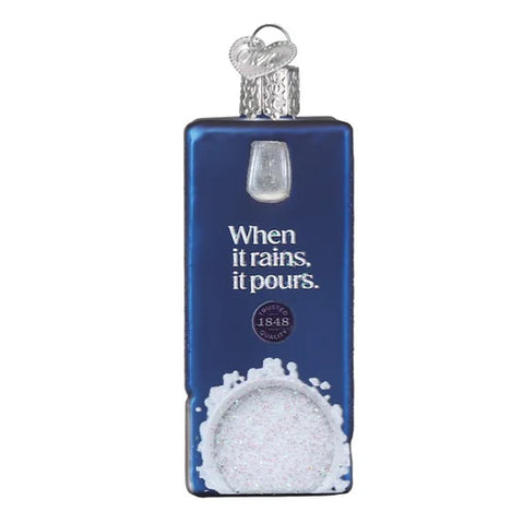 Morton Kosher Salt Box Ornament, 3"