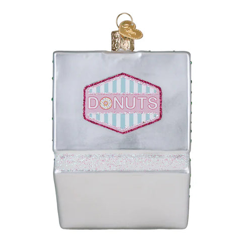 Box Of Donuts Ornament, 4.75"