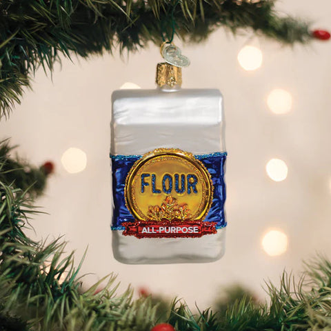Bag Of Flour Ornament, 3.75"