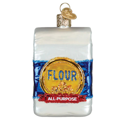 Bag Of Flour Ornament, 3.75"