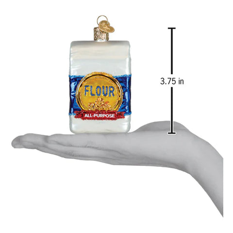 Bag Of Flour Ornament, 3.75"