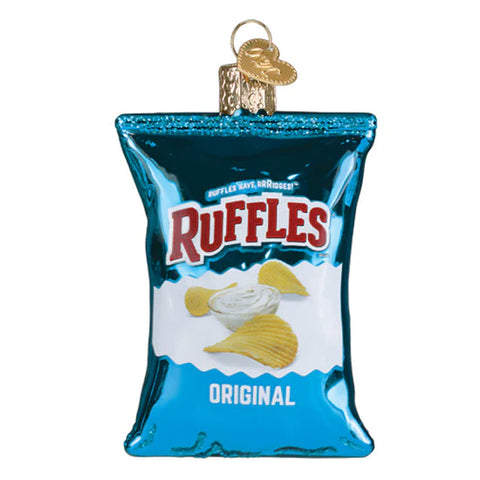 Ruffles Original Chips Ornament, 3.25"