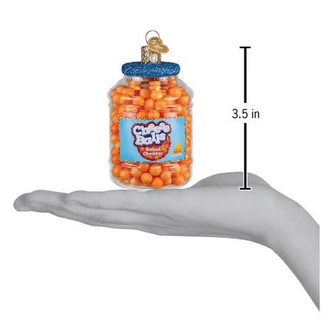 Cheese Balls Ornament, 3.5"