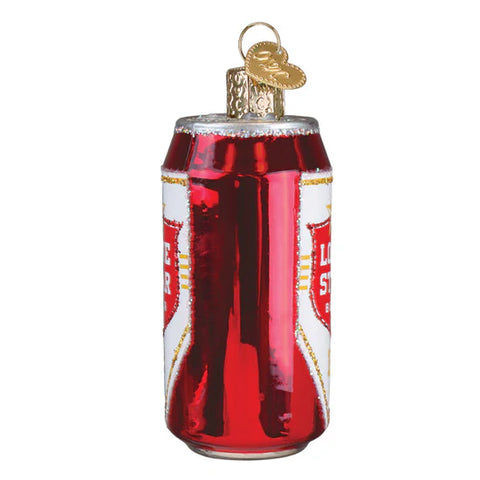 Lone Star Beer Can Ornament, 3.25"
