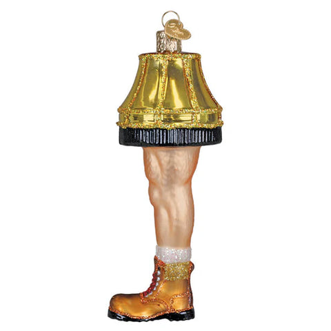Man Leg Lamp Ornament, 5.5"