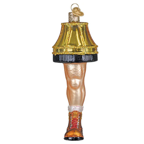Man Leg Lamp Ornament, 5.5"