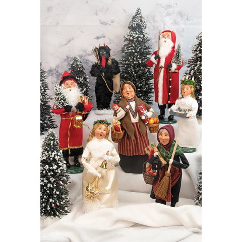St. Lucia Caroler Figurine, 11"