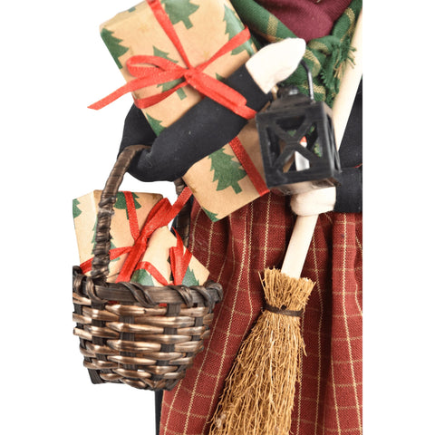 Befana Caroler Figurine, 13"