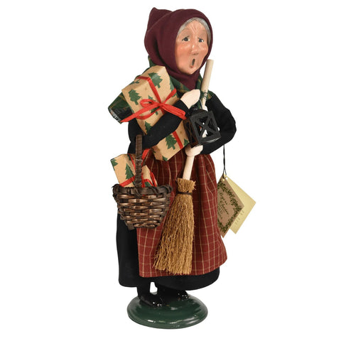 Befana Caroler Figurine, 13"