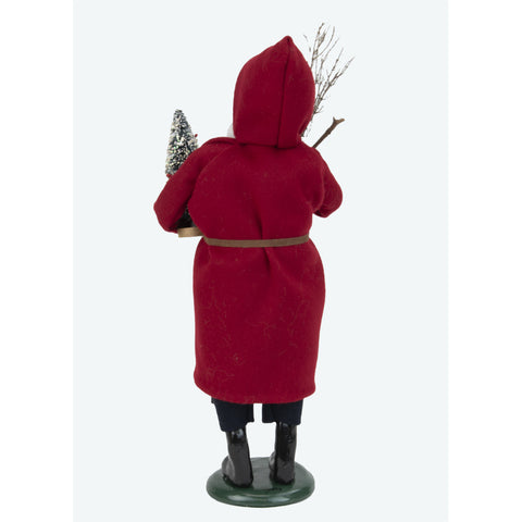 Belsnickle Caroler Figurine, 13"