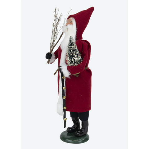 Belsnickle Caroler Figurine, 13"