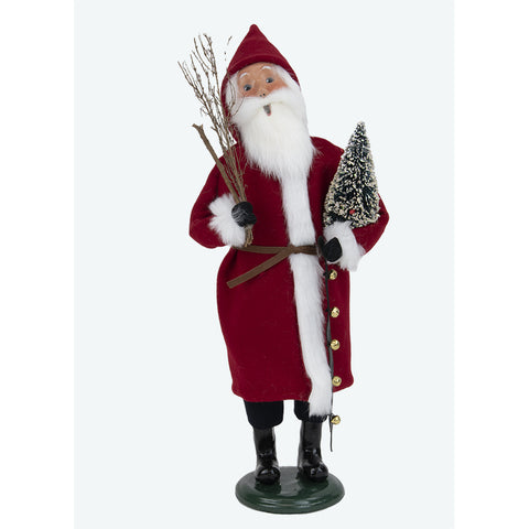 Belsnickle Caroler Figurine, 13"