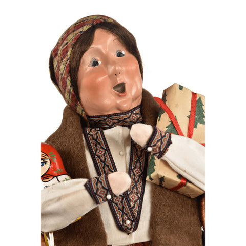 Baboushka Caroler Figurine, 13"
