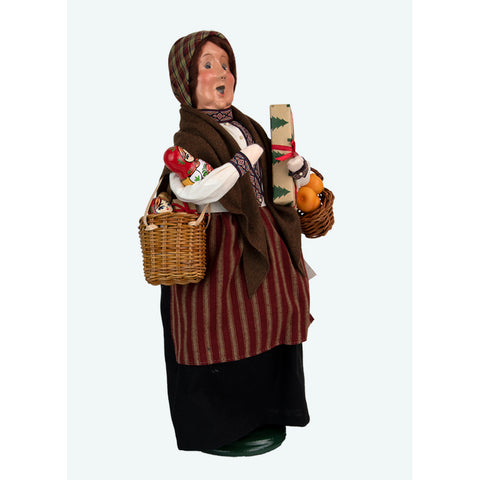 Baboushka Caroler Figurine, 13"