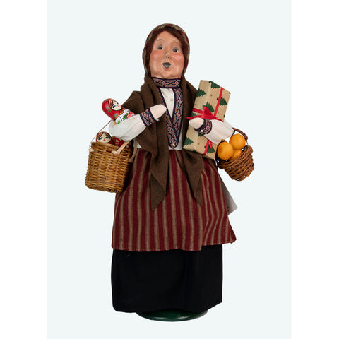 Baboushka Caroler Figurine, 13"