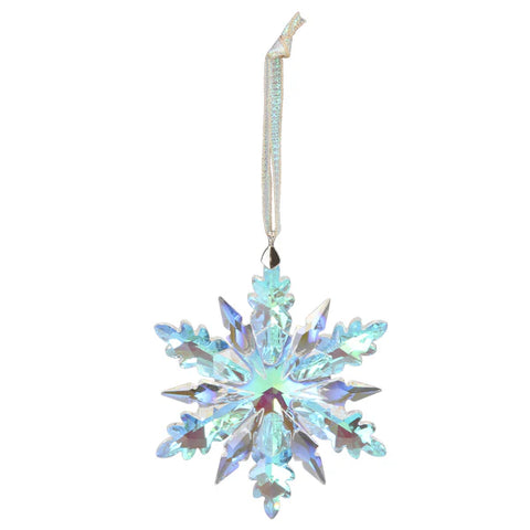 Radiant Crystal Snowflake Ornament