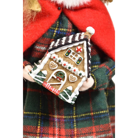 Sweets Family Girl Caroler Figurine, 10"
