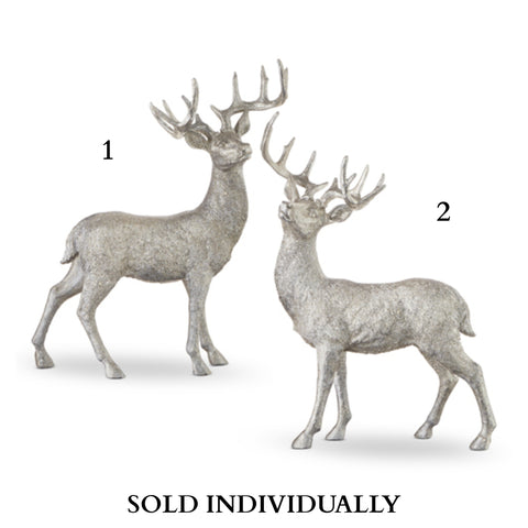 21" Silver Deer (2 Styles - Sold individually)