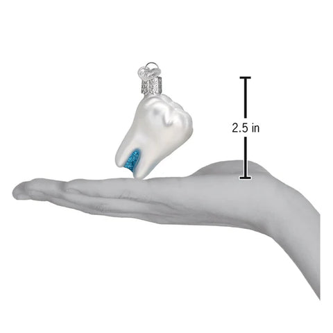 Tooth Ornament, 2.5"