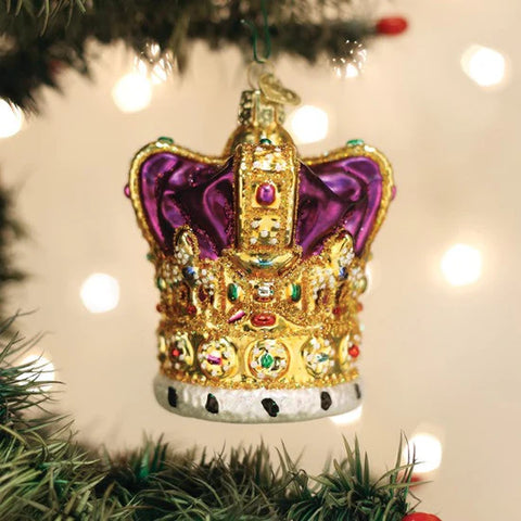 King's Crown Ornament, 3.5"