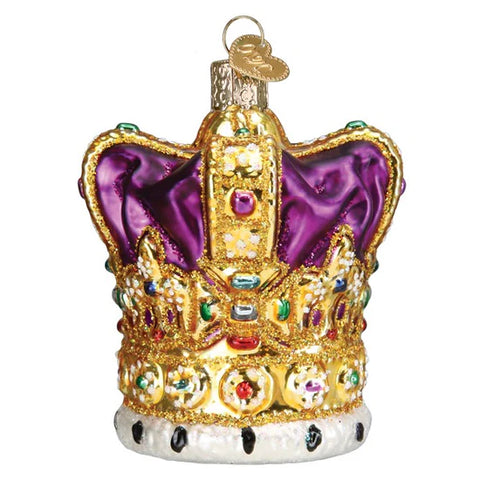 King's Crown Ornament, 3.5"