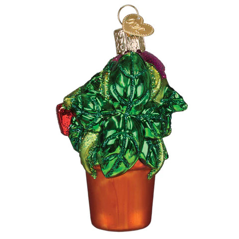 Venus Fly Trap Ornament, 3.25"