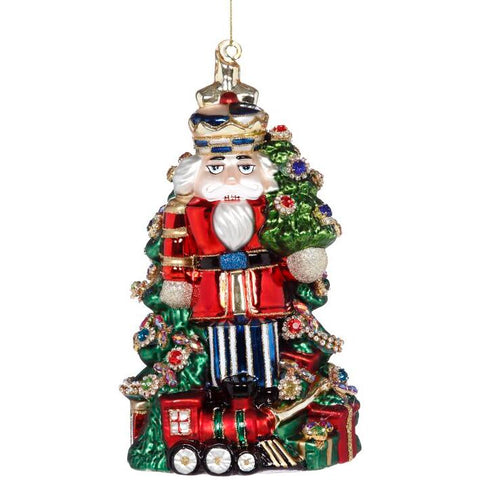 Mark Roberts 8'' Jeweled Nutcracker Ornament