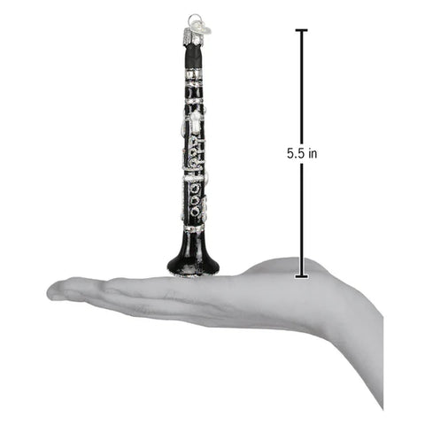 Clarinet Ornament, 5.5"