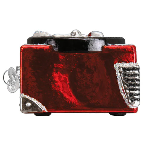 Record Player Ornament, 4.5"